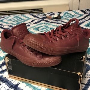 Leather Converse , Unisex